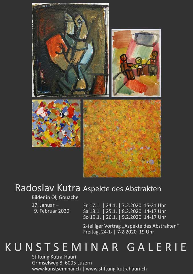 Radoslav Kutra: Ausstellung Aspekte des Abstrakten